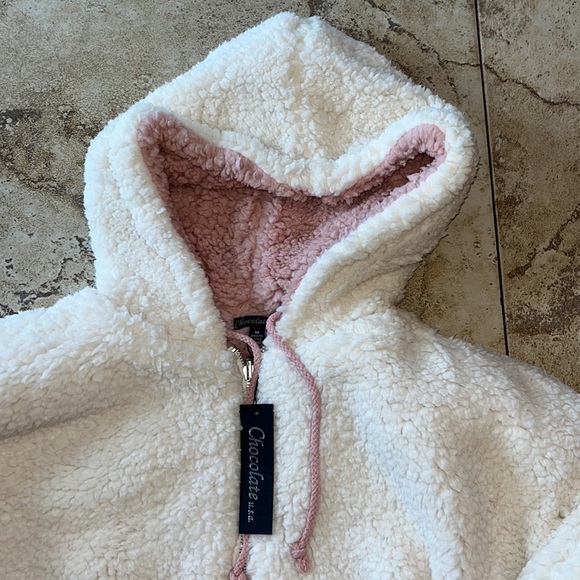 BNWT Bo Peep Reversible Sherpa Jacket, women’s size M - Picture 2 of 14